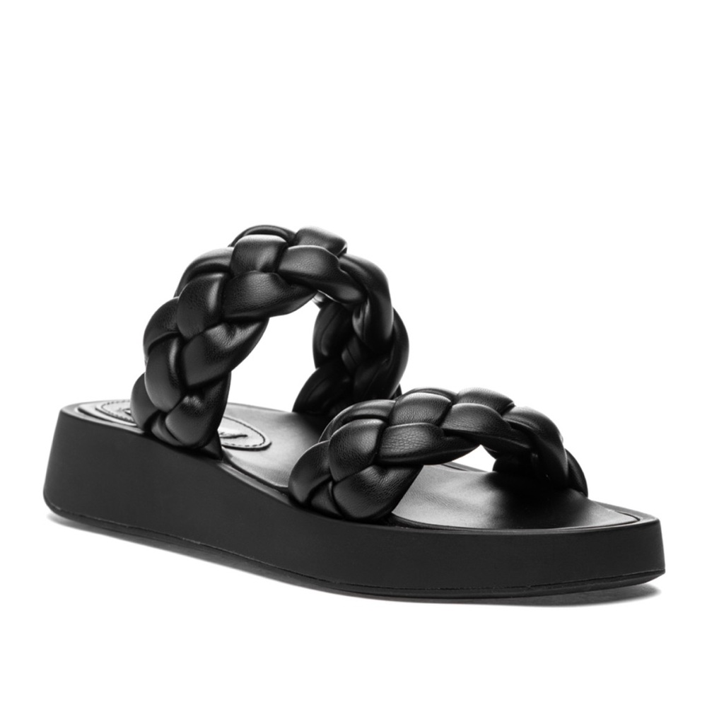 STEVE MADDEN - HILLARY SANDAL BLACK